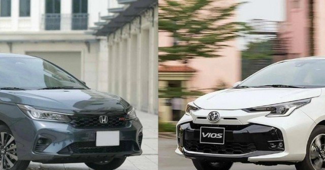 Sedan hạng B giá dưới 600 triệu đồng chọn Toyota Vios hay Honda City?